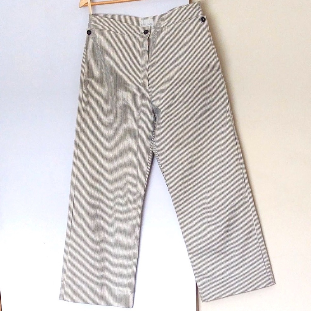 Forte_Forte Striped Wide Leg Pants